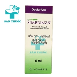 Simbrinza 5ml SA Alcon - Thuốc điều trị tăng nhãn áp hiệu quả