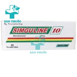 Simguline 10mg - Thuốc giúp điều trị các bệnh đường hô hấp hiệu quả