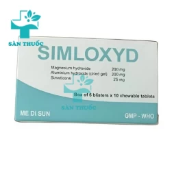 Simloxyd Medisun - Thuốc điều trị viêm loét dạ dày hiệu quả