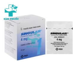 Singulair Sac.4mg - Thuốc điều trị hen phế quản hiệu quả