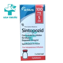 Sintopozid 100mg/5ml - Thuốc điều trị ung thư hiệu quả của Rumani