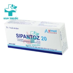 Sipantoz 20 - Thuốc điều trị trào ngược dạ dày thực quản