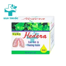 Sirô Hedera Tipharco (gói 5ml) - Giúp điều trị viêm đường hô hấp