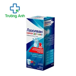 Siro ho Lazolvan 100ml - Giúp giảm ho, long đờm hiệu quả