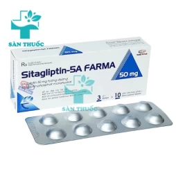 Sitagliptin - 5A Farma 100mg Éloge - Thuốc trị đái tháo đường
