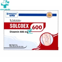 Solcoex 600 - Diosmin 600mg HDPharma