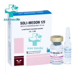 Soli-medon 125 - Thuốc chống viêm, giảm miễn dịch của Bidiphar 1