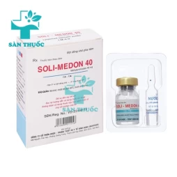 Soli-medon 40 - Thuốc chống viêm, giảm miễn dịch của Bidiphar 1