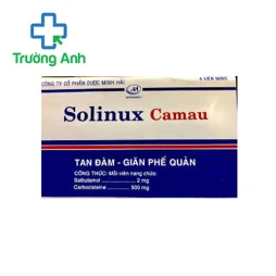 Solinux - Thuốc điều trị rối loạn tiết dịch hô hấp của Mipharmco