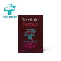 Solvitale Ferrous Solepharm - Hỗ trợ bổ sung sắt cho cơ thể