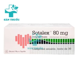 Sotalex 80mg Bristol-Myers Squibb - Thuốc trị loạn nhịp tâm thất