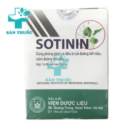 Sotinin - Thuốc điều trị sỏi tiết niệu hiệu quả