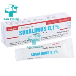 Sovalimus 0.1% - Thuốc điều trị viêm da hiệu quả