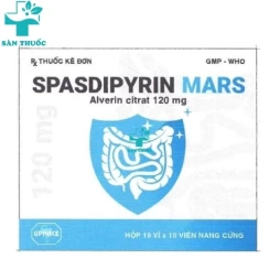 Spasdipyrin Mars - Alverin citrat 120mg TW25