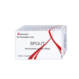 Spulit 100mg - Thuốc điều trị nhiễm nấm hiệu quả