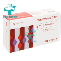 Stadovas 5 Cap Stellapharm - Thuốc điều trị tăng huyết áp vô căn