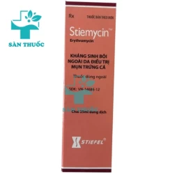 Stiemycin 25ml - Thuốc điều trị mụn hiệu quả