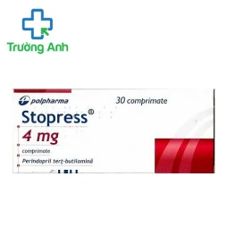 Stopress 4mg Polpharma - Thuốc điều trị tăng huyết áp của Poland