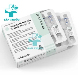 Sufentanil-hameln 50mcg/ml - Thuốc giảm đau trong phẫu thuật hiệu quả