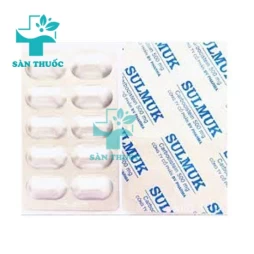 Sulmuk 500mg - Thuốc điều trị viêm đường hô hấp của BV Pharma