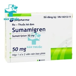 Sumamigren 50mg - Thuốc điều trị đau nửa đầu hiệu quả của Ba Lan