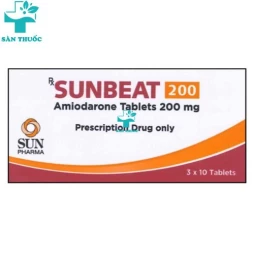 Sunbeat 200 - Amiodaron HCl 200mg Sun Pharma
