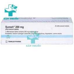 Suresh 200mg - Thuốc tiêu chất nhầy đường hô hấp của Đức