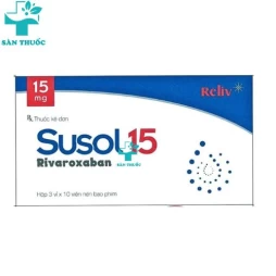 Susol 15 - Rivaroxaban 15mg Reliv Pharma