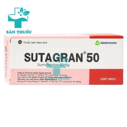 Sutagran 50 - Thuốc điều trị đau nửa đầu hiệu quả của Agimexpharm