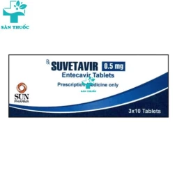 Suvetavir 0.5 mg - Entecavir 0.5 mg Sun Pharma