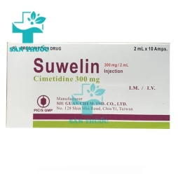 Suwelin injection (cimetidin tiêm) - Thuốc trị viêm loét dạ dày