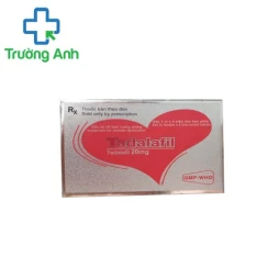 Tadalafil 20mg Cophavina (vỉ) - Thuốc trị rối loạn cương dương