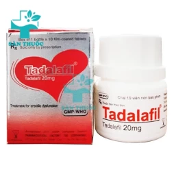 Tadalafil 20mg Cophavina (lọ) - Tăng cường sinh lý nam hiệu quả
