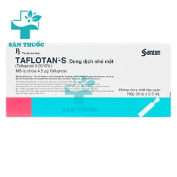 Taflotan-S - Thuốc điều trị tăng nhãn áp hiệu quả của Nhật
