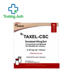 Taxel-CSC 80mg/2ml S.C.Sindan - Thuốc điều trị ung thư