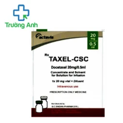 Taxel-CSC 20mg/0,5ml Actavis - Thuốc chống ung thư của Rumania
