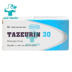 Tazeurin 30 Hasan - Thuốc điều trị trầm cảm dạng uống