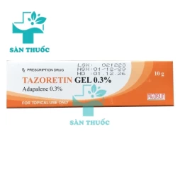 Tazoretin Gel 0.3% - Thuốc trị mụn trứng cá hiệu quả của Medisun