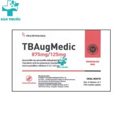 TBAugMedic 875mg/125mg - Amoxicilin 875mg + Acid Clavulanic 125mg Pharbaco