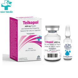 Teikopol 400mg - Teicoplanin 400mg Polipharm