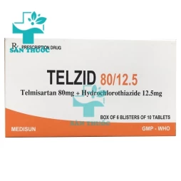 Telzid 80/12.5 - Thuốc điều trị tăng huyết áp của Me Di Sun