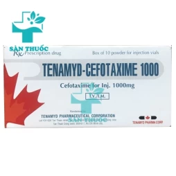 Tenamyd-Cefotaxime 1000 - Thuốc kháng sinh trị nhiễm khuẩn