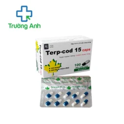 Terp-cod 15 caps Vacopharm - Thuốc điều trị ho hiệu quả