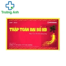 Thập toàn đại bổ HĐ HD Pharma - Hỗ trợ điều trị suy nhược cơ thể