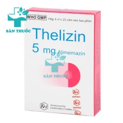 Thelizin 5mg Khapharco - Thuốc điều trị dị ứng hiệu quả
