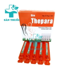 Thepara 300mg/10ml Hadiphar - Thuốc giảm đau, hạ sốt cho trẻ em