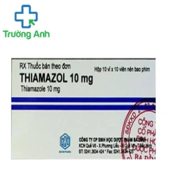 Thiamazol 10mg BaDinh Pharma - Thuốc điều trị bệnh tuyến giáp