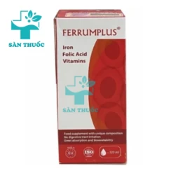 Ferrumplus Siro 120ml PharmaLinea - Giúp hỗ trợ giảm thiếu máu