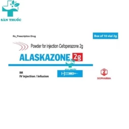 Alaskazone 2g - Cefoperazon 2g TW2