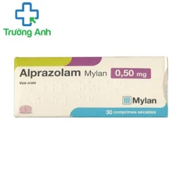 Alprazolam Mylan 0,5mg - Thuốc điều trị trầm cảm lo âu của Ấn Độ
